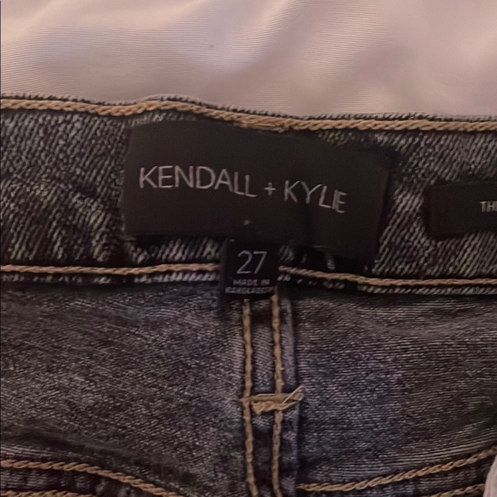 Kendall & Kylie Dark Wash Denim Jeans